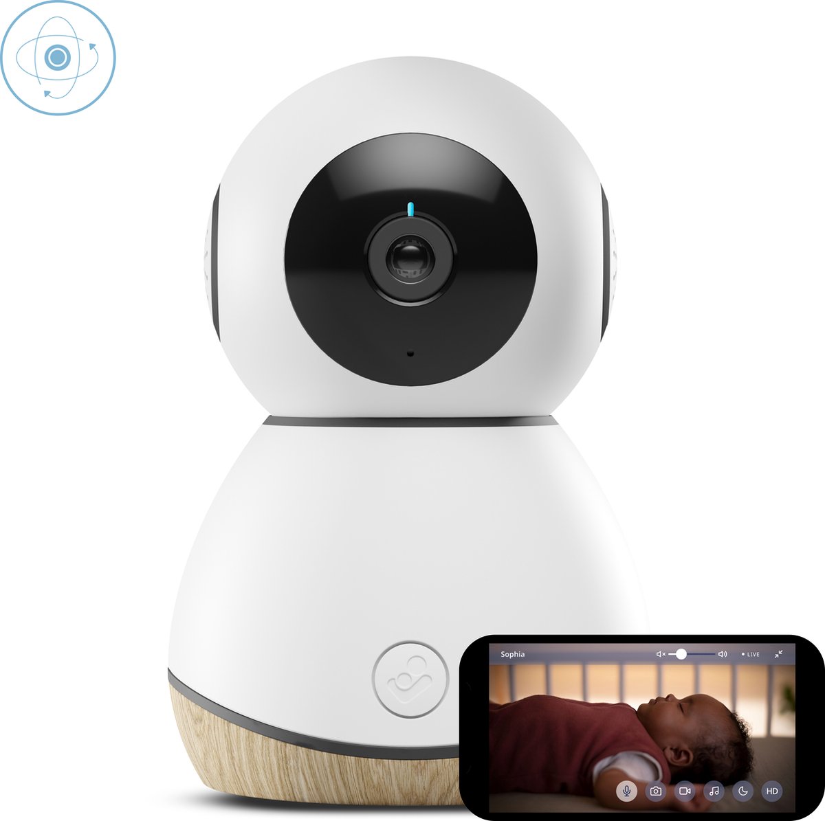 Maxi Cosi Connected Home babyfoon groot