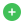 Groen plus icoon